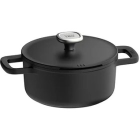 Resim Berghoff Leo Phantom Yapışmaz Kapaklı Güveç 20 cm 