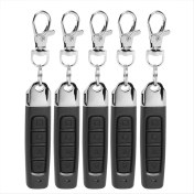 Resim Bueattuh 5pcs 433MHZ Kopyala Uzaktan Kumanda Otomatik 4 Kanne Kodu Garaj Kapısı Açıcı Uzaktan Kumanda Kodu Kodu Araba Anahtarı (Yurt Dışından) 