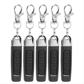 Resim Bueattuh 5pcs 433MHZ Kopyala Uzaktan Kumanda Otomatik 4 Kanne Kodu Garaj Kapısı Açıcı Uzaktan Kumanda Kodu Kodu Araba Anahtarı (Yurt Dışından) 