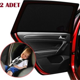 Resim Ankaflex 2 Li Araba Gölgelik Araç Yan Cam Güneşlik Oto Örtü Perde Kılıf Güneşliği Arka Yan Cam Için Güneşlik Emzirme Örtüsü 