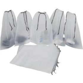 Resim AyrStore Meapuff, 50'li Set 30X40 cm Su Geçirmez Kozmetik ve Plaj Çantası 