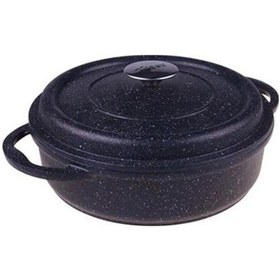 Resim Rossel Premium Glory Sığ Tencere Titanyum Siyah 26 Cm 