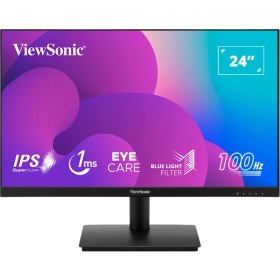 Resim Vıewsonıc 23.8\ VA240-H Fullhd 1ms 100HZ IPS HDMI VGA Superclear 3 Kenar Çerçevesiz Monıtor 
