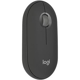 Resim M350S Pebble Mouse 2 Ince Bluetooth Kablosuz Mouse, Taşınabilir, Hafif, Özelleştirilebilir Tuş, Sessiz Tıklama, Windows, Macos, Ipados, Android, Chrome Işletim Sistemleri, Easy-Switch, Siyah 