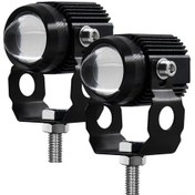 Resim Xiyyadms Çift Renkli 60w Led Sis Farı: 6000k Beyaz & 3000k Sarı Işık, Motor, Araç Ve Tekne İçin Geniş Kullanım 