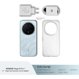 Resim Honor Magic 8 Pro TR Garanti | 512 GB 12 GB Mavi 