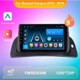 Resim Renault Kangoo 2015-2018 Multi Medya Navi Gasyon Usb Kamera Carplayer 4 Ram 