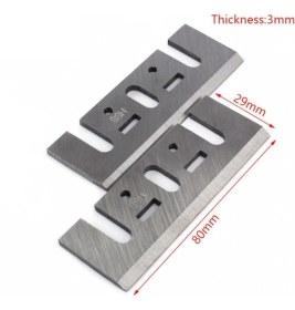 Resim Planya Rende Makinası Için Bıçak Elektrikli Rende Makina Takım Bıçağı 2li Set 