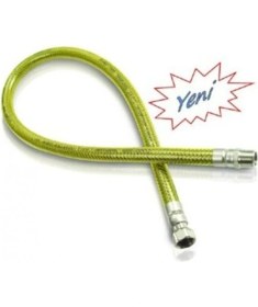 Resim MKS Ocak Flexi Örgülü Doğalgaz Bağlantı Flexi 1/2 150 cm 