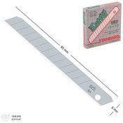 Resim Maket Bıçağı Yedek Bıçağı 80X9 MM İnce Yedek 10 Adet 