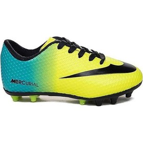 Resim Celira Wlk Sarı Turkuaz Krampon Erkek Çocuk Futbol Ayakkabı Çok Renkli 