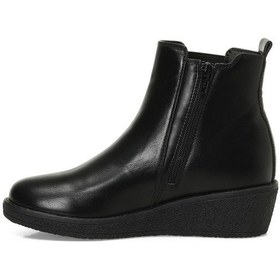 Resim Polaris 166607.z4pr Siyah Kadın Dolgu Topuk Bot 000000000101914900 Siyah 