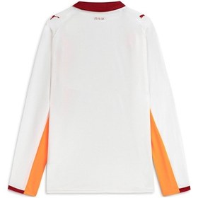Resim Puma Galatasaray 25/26 Erkek Uzun Kollu Deplasman Forması 788431 02 Beyaz 