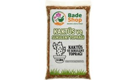 Resim Bade Shop Kaktüs ve Sukulent Toprağı 5 Litre - Pomza, Perlit, Sphagnum Torf ve Leonardit Karışımlı 