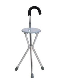 Resim Medikaltec Wg W911 Katlanabilir Alüminyum Tabureli Baston 