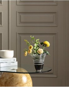 Resim Madame Coco Honfleur El Yapımı Cam Vazo Küçük Boy 