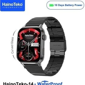 Resim Haino Teko Watch Ultra 14 Amoled Ekran WaterProof 3 Kordonlu Akıllı Saat Siyah Teko14 