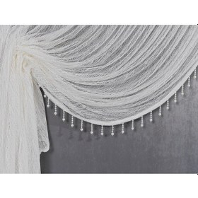 Resim Salon Perdesi Kruvaze Tül Perde Dökümlü Gösterişli Tül Perde (382507529) 