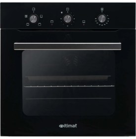 Resim İtimat 6021 70LT Siyah Turbofan Ankastre Fırın 6 Programlı Enerji Tüketimi 0.66 kWh/Çevrim 