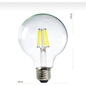 Resim Edison 4W Beyaz LED Ampul G95 E-27 Duy Rustik Dekoratif 6500K Aydınlatma Güç Eşdeğer 30-40W 