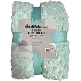 Resim Özdilek Tomurcuk Bebek Battaniye Mint Mint 