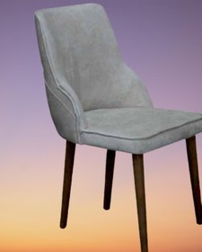 Resim BENGİ TİCARET Sandalye St Dizayn Alya Model Kayın Retro Ayk Papel Sırt Babyfac Kumaş 4ad Elyapı 