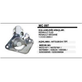 Resim Pinyon Kapağı Renault Clıo / Megane 1.5 Dcı 2005- Mıtsubıshı Tip 