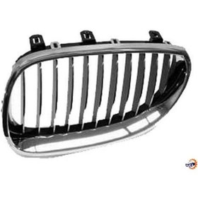 Resim Bmw 5 Serisi E60 Ön Panjur Krom Siyah Sol.03- 51137065701 / Bmw0960004 Uyumlu 