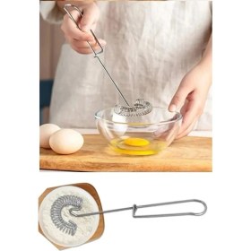 Resim Morport Solingen Sos Yumurta Çırpıcısı, Spiral Çırpıcı, Paslanmaz Çelik Çırpıcı, Spiralli Omlet Çırpma Teli 