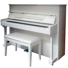Resim Pearl River UP118M Akustik Duvar Piyanosu (Parlak Beyaz) 