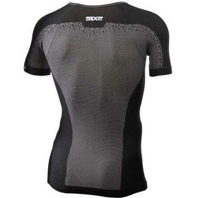 Resim Six2 BreezyTouch Yazlık Termal T-Shirt Karbon Siyah 