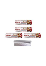 Resim Kafem Aluminyum Folyo 30 CM x 50 M 10mic 4 Paket 
