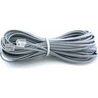 Resim Hype Store PX-KKT150 2CX0.10MMX7 15 Metre Adsl RJ11 Telefon Kablosu Gri, Adsl, Vdsl 2 Canlı Kablo 