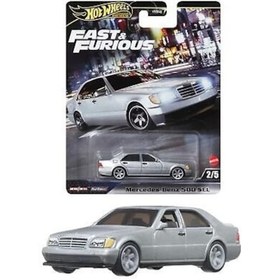 Resim Hot Wheels Premium Fast And Furious Mercedes Benz 500 Sel Hrt94 