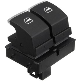 Resim CRN Vokswagen Amarok Sol Çiftli Cam Açma Düğmesi Anahtarı Krom 2011- 