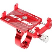 Resim G-81 Bisiklet Alüminyum Alaşımlı Telefon Tutucu Braketi Motosiklet Bisiklet Bisiklet İçin 