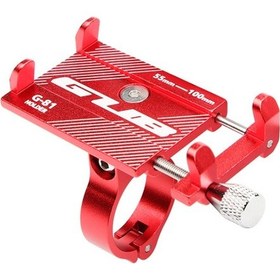 Resim G-81 Bisiklet Alüminyum Alaşımlı Telefon Tutucu Braketi Motosiklet Bisiklet Bisiklet İçin 