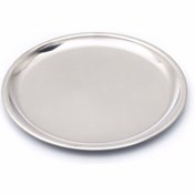 Resim Abant Çelik Düz Tabak No:4 ; (diplomat Tabak) 12 Adet 