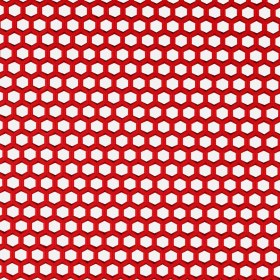Resim TBM Plastik Kaydırmaz Kırmızı Bal Petek Paspas EN:90cm 90 x 1000 cm 