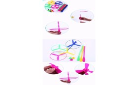 Resim HYD 3 Adet Ufo Pervane Uçan Daire Helikopter Oyuncak 