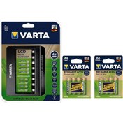 Resim Varta Multi Plus 8li Şarj Cihazı + 8 x 2100 Mah AA Şarjlı Pil 