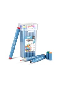 Resim Supertrend Supertrend Sketch Marker Duo Çift Uçlu Marker Kalem Seti 12 Renk Görsel Rengi 