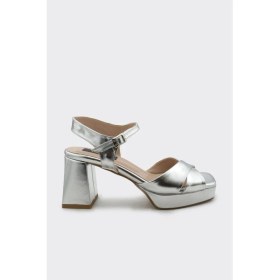 Resim Derinet Platformlu Kadın Topuklu Ayakkabı 