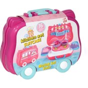 Resim Nessiworld 562 BY Toys, 16 piece Kitchen Set Suitcase / +24 months 