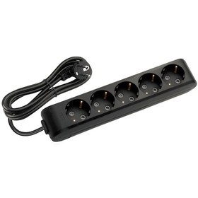 Resim Viko Multi-let 5'li Grup Priz Topraklı Çocuk Korumalı 2 Metre Siyah - 90133502 