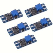 Resim 5/10adet AOICRIE MT3608 DC-DC Ayarlanabilir Boost Güç Modülü - Micro USB Tip-C, 2V-24V'dan 5V-28V'a, 2A Maksimum Çıkış, Yüksek Verimlilikli Gerilim Regülatörü Mavi Metal DIY Projeleri ve Elektrikli Ekipmanlar için 