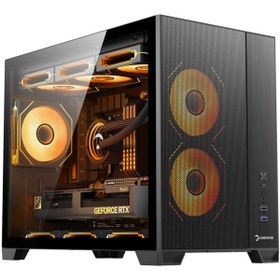 Resim Gamepower Warcry Ronin 3xargb Fan 750w 80+ Bronze Micro-atx Gaming Oyuncu Kas 