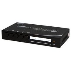 Resim BS-VS04 Beek 4 Port Hdmi Switch, 4 giriş - 1 çıkış, 5 farklı görüntü seçeneği sunar, uzaktan kumandalı 