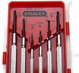 Resim Stanley St166039 Saatçi Tornavida Seti 6 Parça 