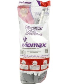 Resim Viomax 360 Döner Başlıklı Mikrofiber Mop Seti 